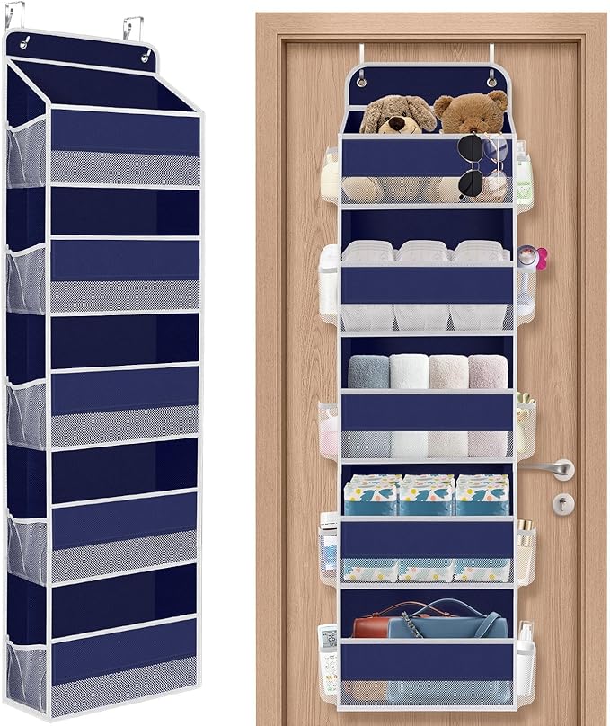 1 Pack Over The Door Organizer, Hanging Storage Organizer