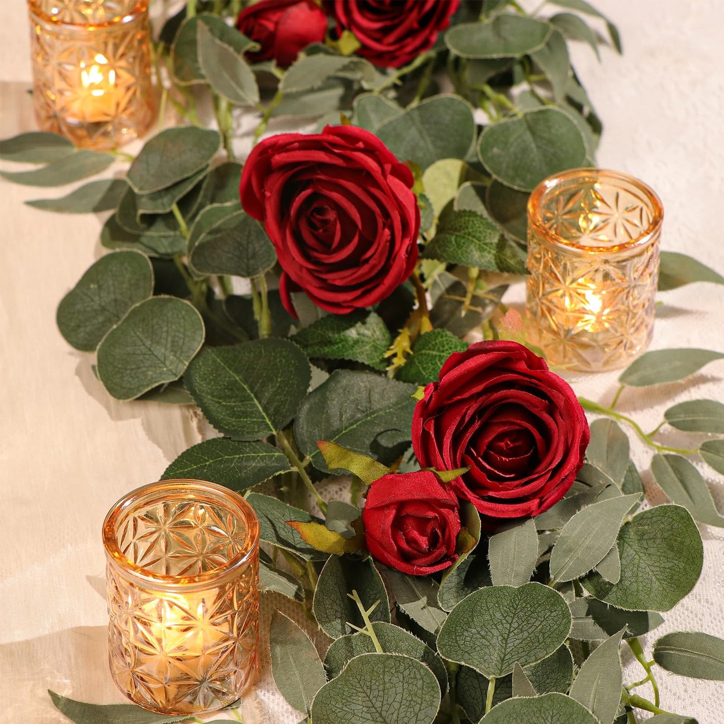 Gold Votive Candle Holders Set of 12, Tea Lights Candle Holders Glass for Wedding Table Centerpieces, Gold Candle Holder for Christmas Party Diwali Centerpieces for Table, Home Party Supplies