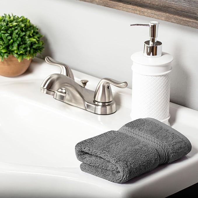 Superior Solid Egyptian Cotton Face Towel Set