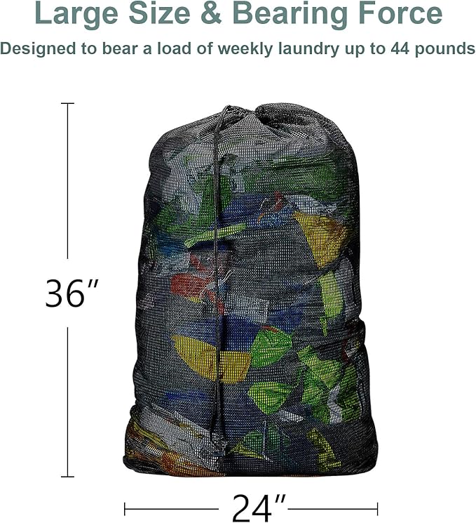 Dalykate Mesh Laundry Bags, Heavy Duty