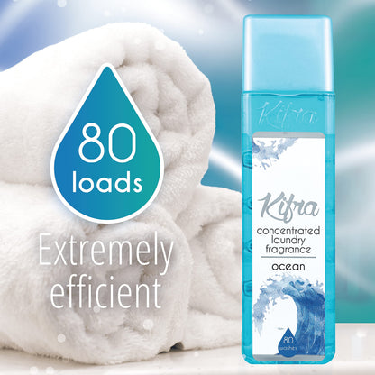 KIFRA OCEAN Concentrated Laundry Fragrance 200ml 80 Washing Cycles