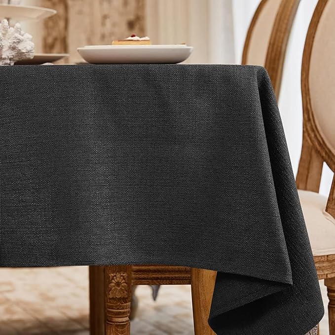 BALCONY & FALCON Rectangle Tablecloth 57" x 85" Washable Wrinkle Resistant and
