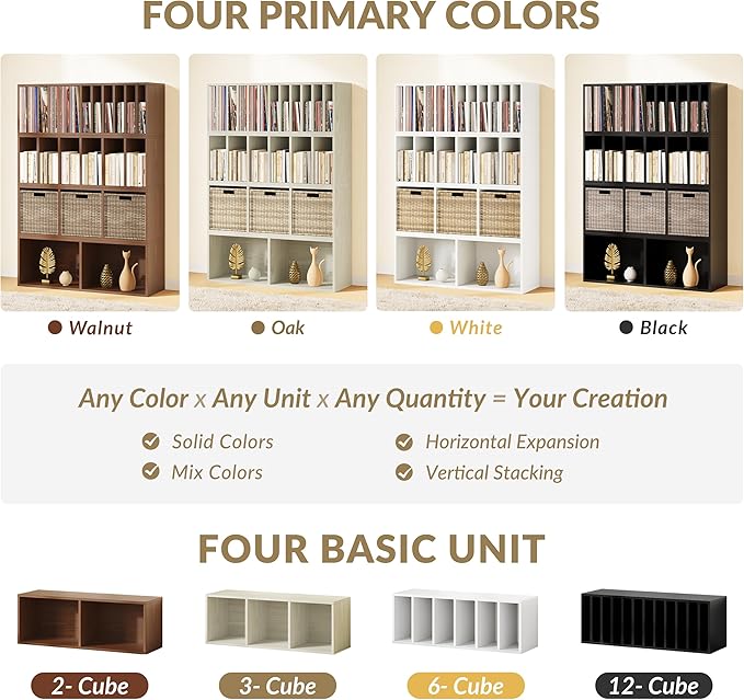 IOTXY DIY Modular Cube Bookcase