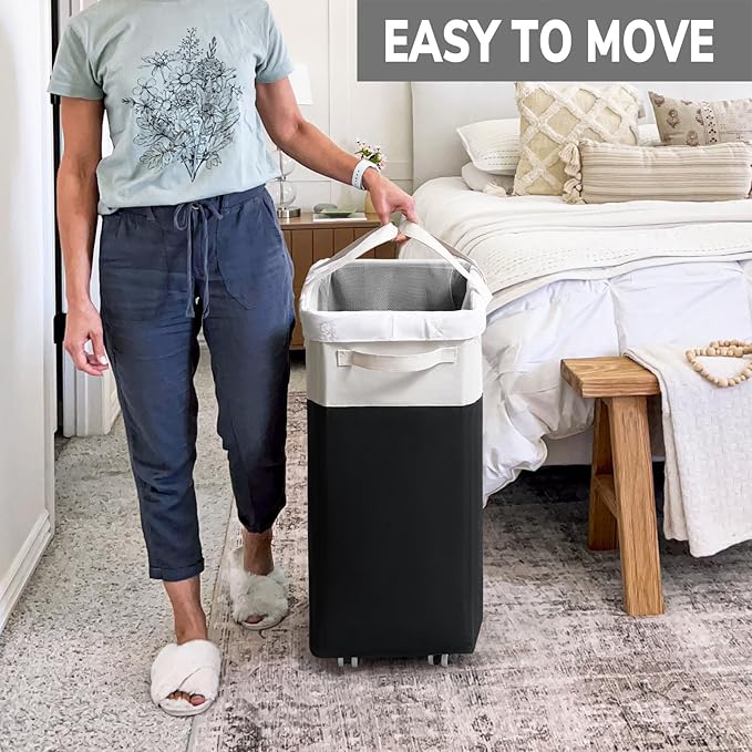 Goodpick Rolling Laundry Hamper