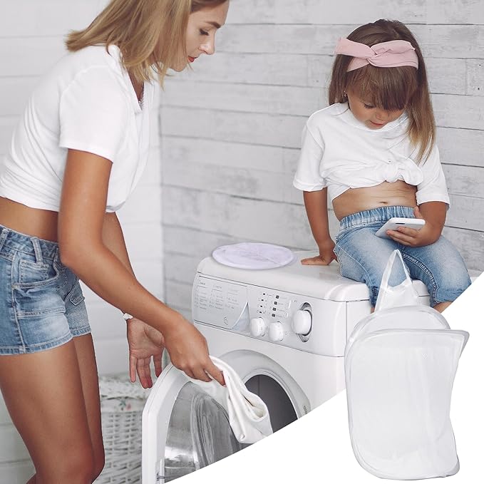 Mozeat Lens Space-Saving Hanging Laundry Hamper