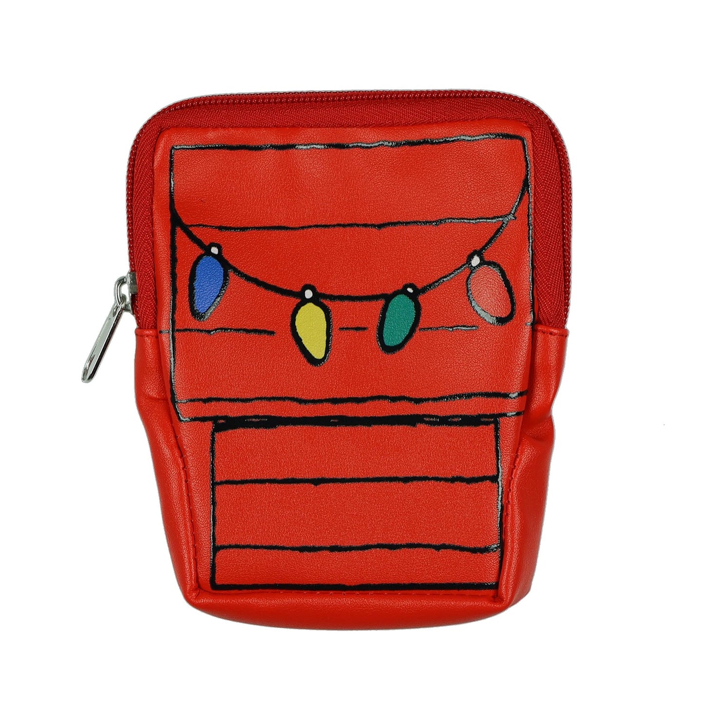 Peanuts Snoopy Happy Holidays Christmas 5-Piece Clutch Bag set