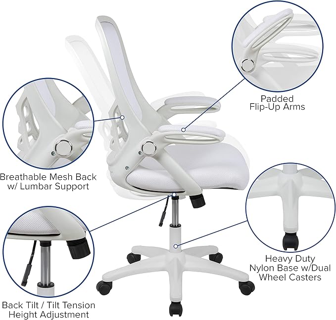 Flash Furniture Porter High-Back Swivel Office Chair