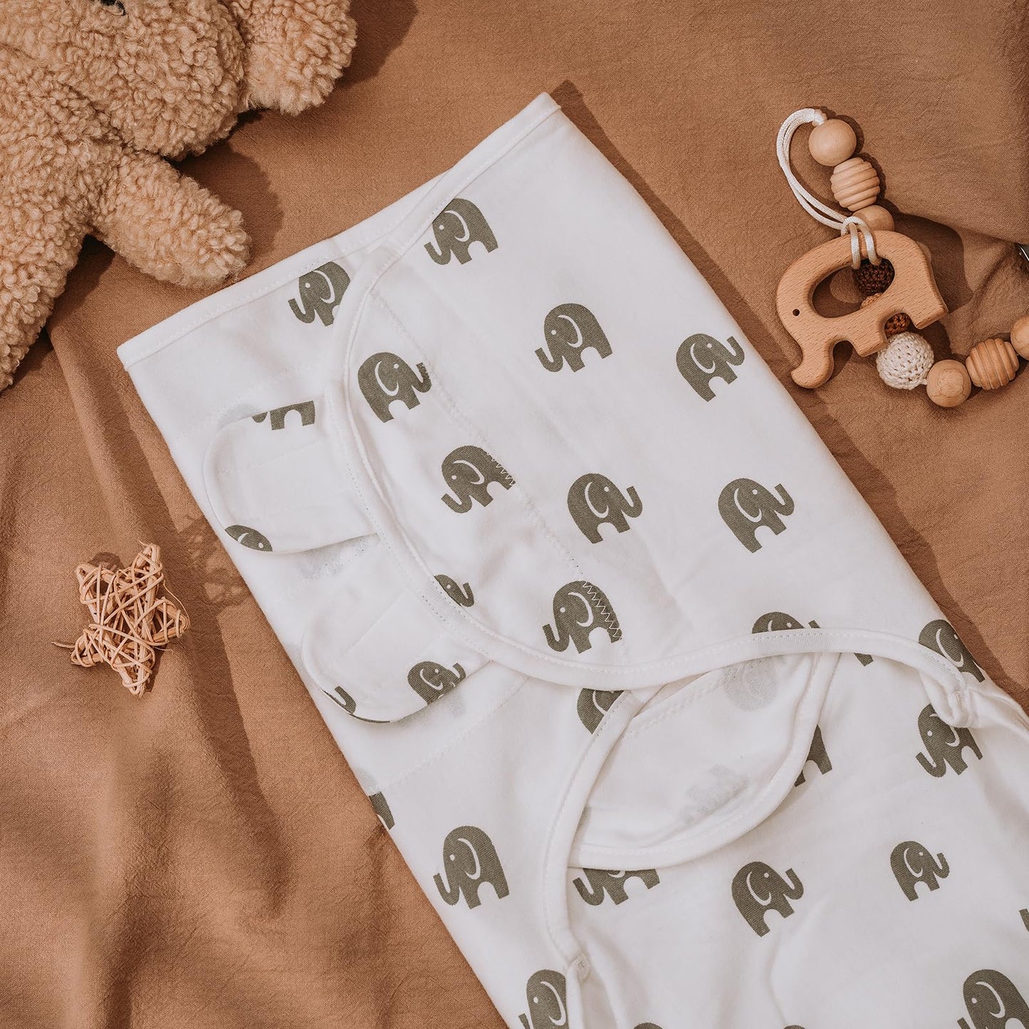 GLLQUEN BABY Baby Swaddle Wraps for 0-3 Months Newborn,Oeko-tex100,100% Breathable Organic Cotton Fabric Swadding Blankets,3 Pack(New Grey)