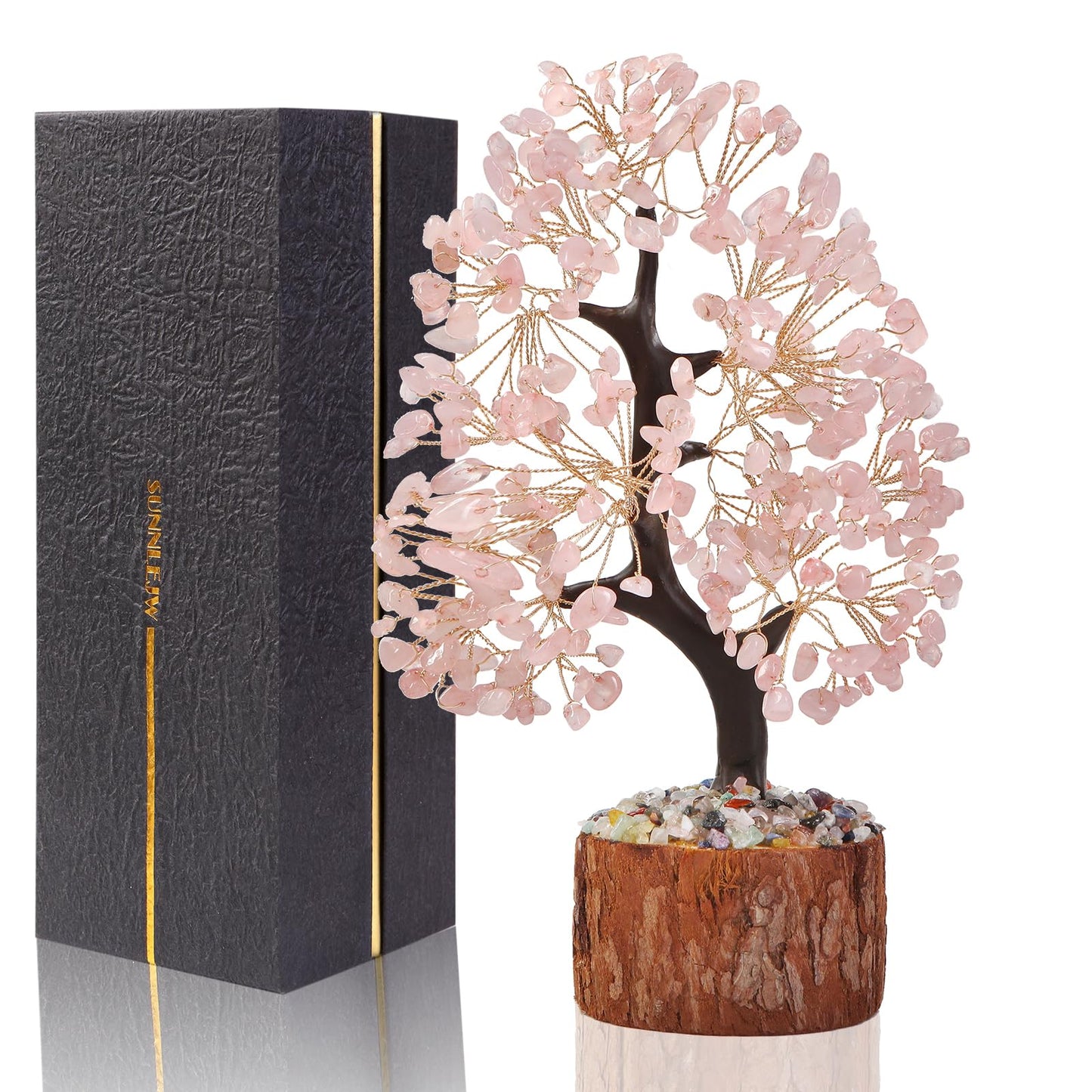Chakra Crystal Tree of Life,Birthday Gifts for Women,Fengshui Money Tree,Crystal Bonsai,Spiritual Meditation Gifts for Positive Energy Decoration