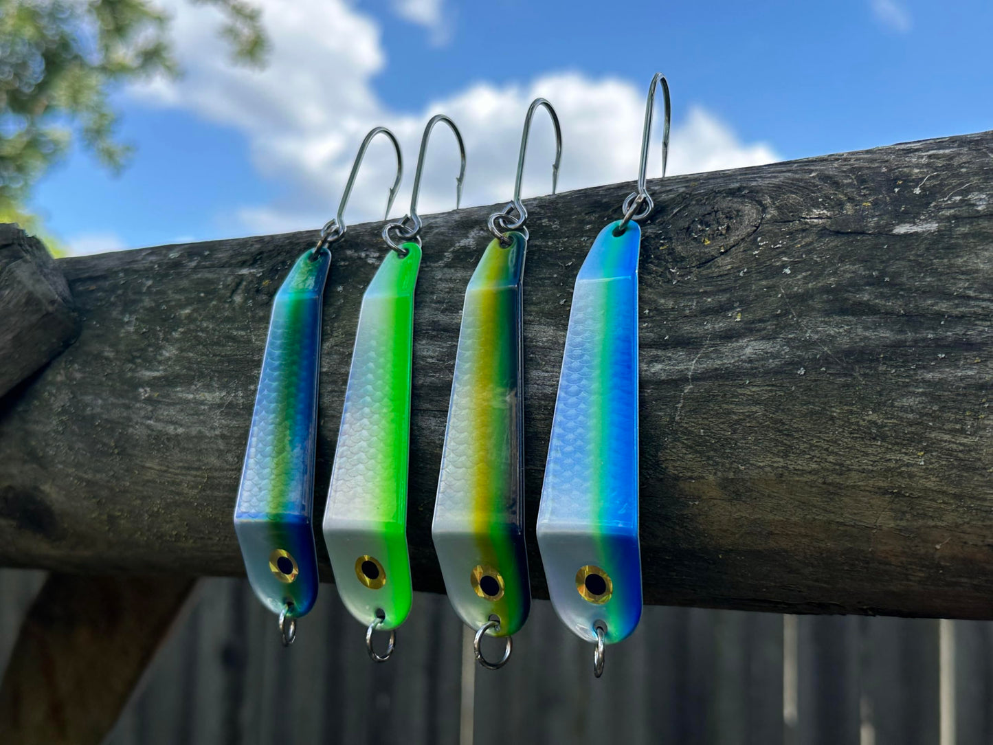 Loony Spoons Max 4-Pack Fishing Lures, Size 4-4.5"
