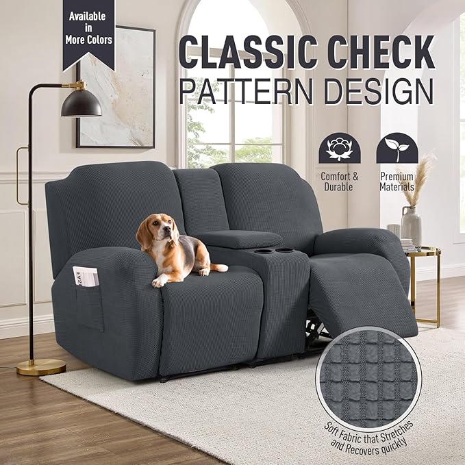 TAOCOCO Loveseat Recliner Cover