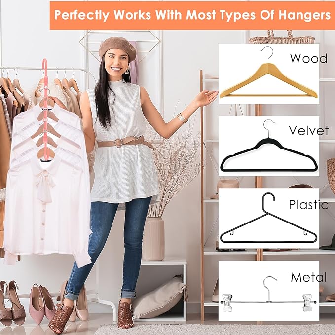 Closet Organizers and Storage, Magic Space Saving Hangers