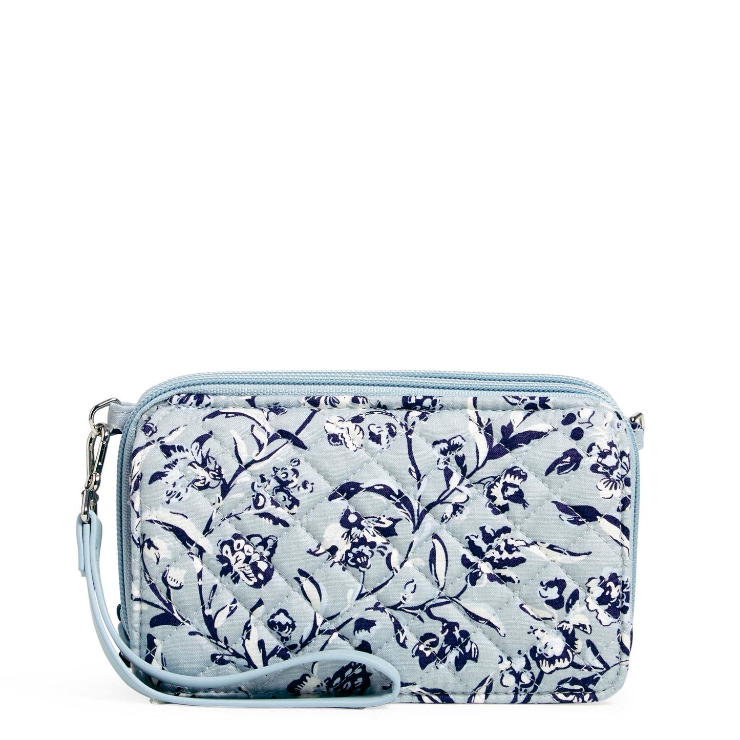 Vera Bradley Cotton All in One Crossbody Purse with RFID Protection