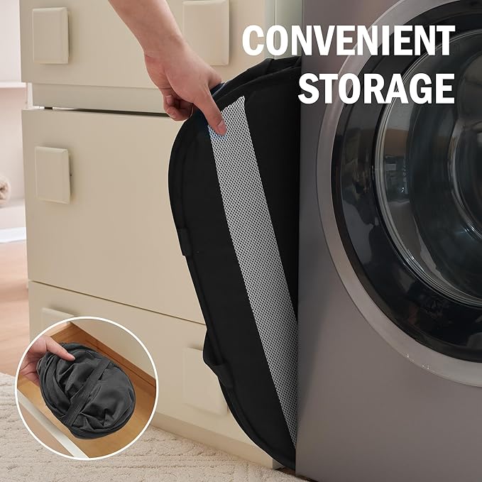 Collapsible Laundry Baskets, Foldable Tear Proof Pop Up Hamper