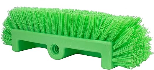 SPARTA Multi-Level Tile Scrub Brush 12" Wide Brush Head, Heavy-Duty Tile