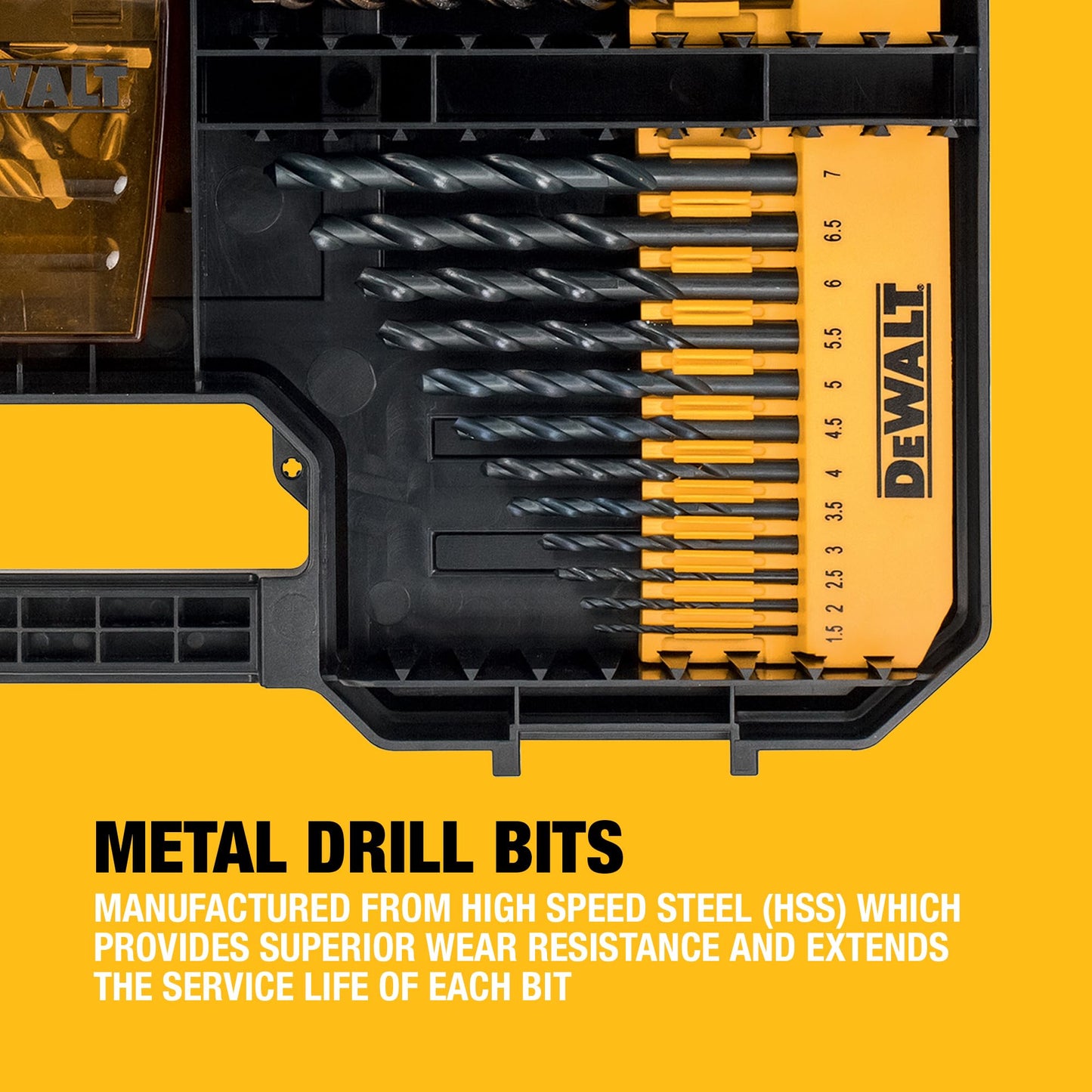 DEWALT High Performance Drill Drive Set (100 pc.), Fits Tstak IV Drawer, DT71569-QZ