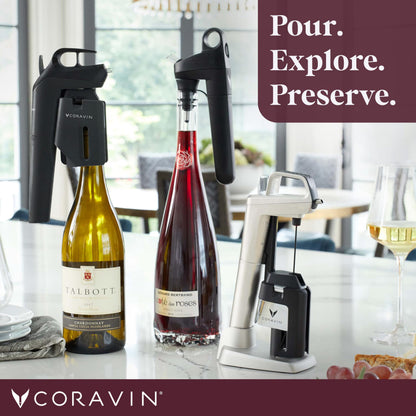 Coravin Timeless Three Plus Wine Preservation System- Black