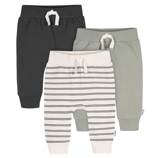 Gerber Baby Boy's Infant Toddler Jogger Pants, Cozy Adventure