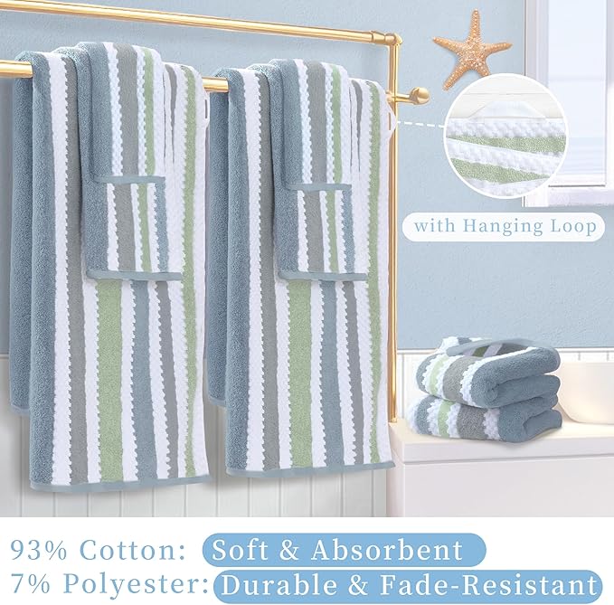 Waffle Towels for Bathroom
