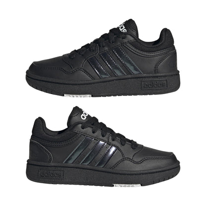adidas Hoops Shoes, core Black/core Black/Cloud White, 5 UK