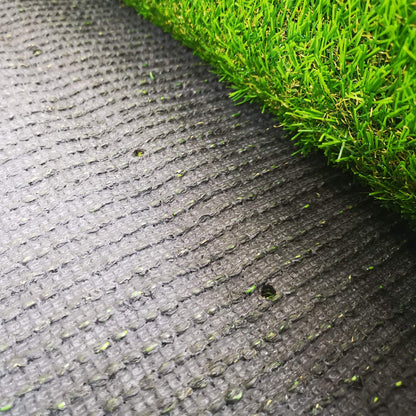 simpa 2 x Quality Non Fade Artificial Grass Pile Roll - 4m x 1m / 13ft x 3.3ft - 20mm Pile Height - Astro Turf Fake Lawn - Tested for Extreme Weather Conditions.