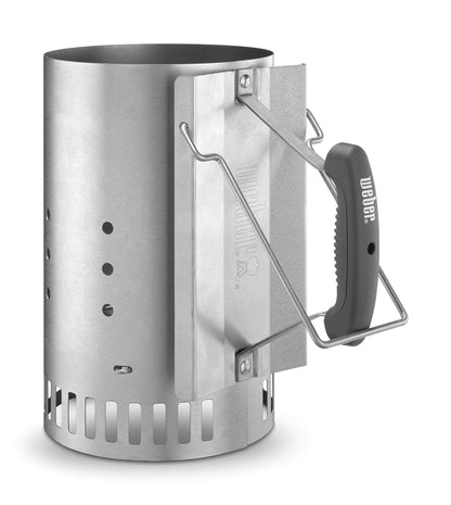 Weber Rapidfire Starter - Large (32cm Height), compact grill lighter with two handles, ideal for all charcoal grills from Ø 47cm, ignition aid for charcoal, briquettes - (7416)