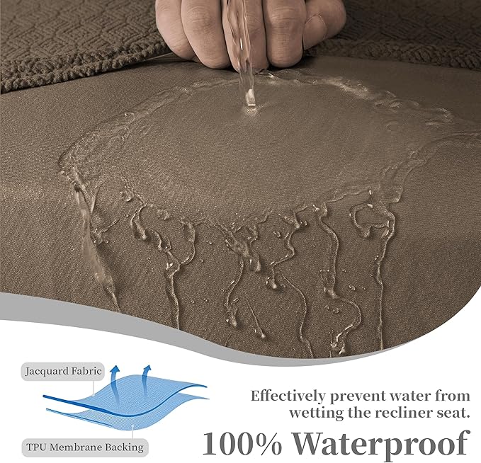 100% Waterproof Sectional Recliner Couch Covers