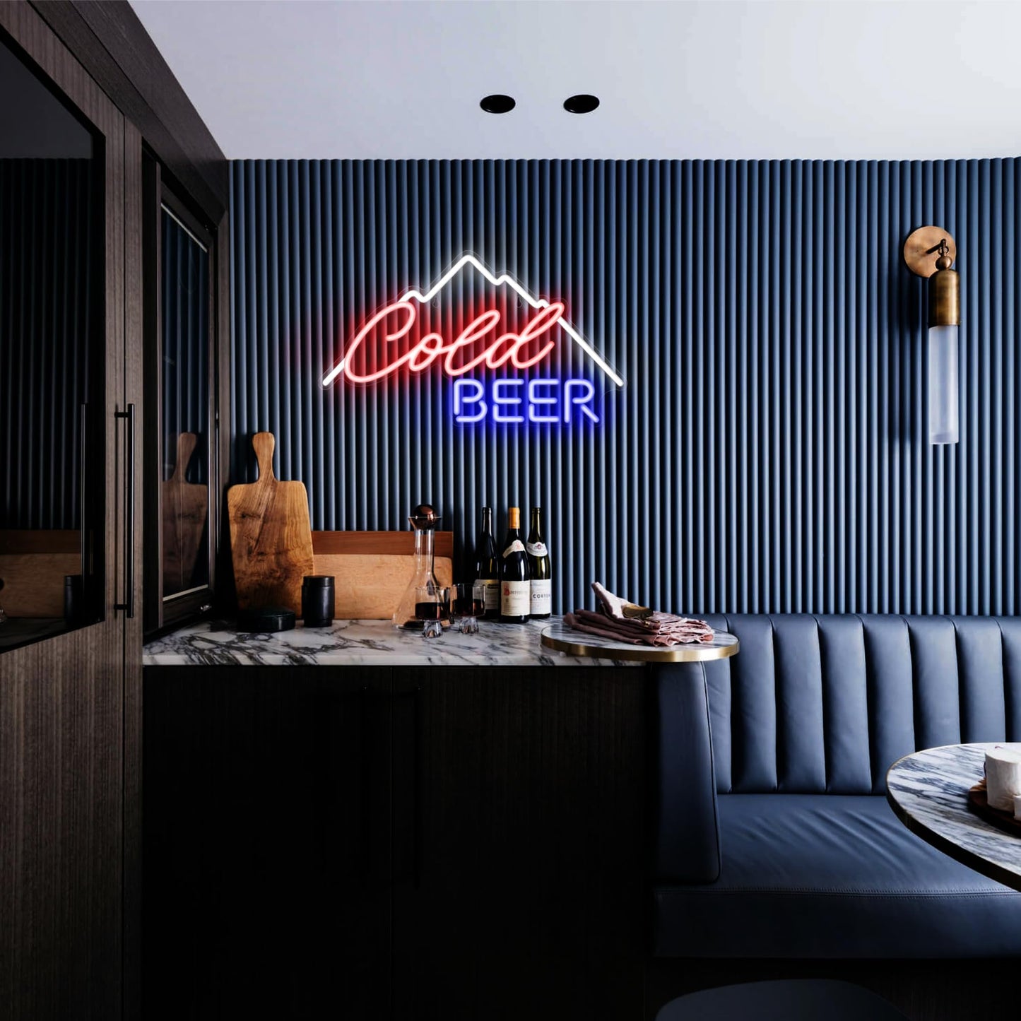 Kavaas Its 5 O'clock Somewhere Neon Sign, Neon Bar Signs for Home Bar Decor, Man Cave Pub Party - Best Gifts for Husband, Father, Birthday, Christmas