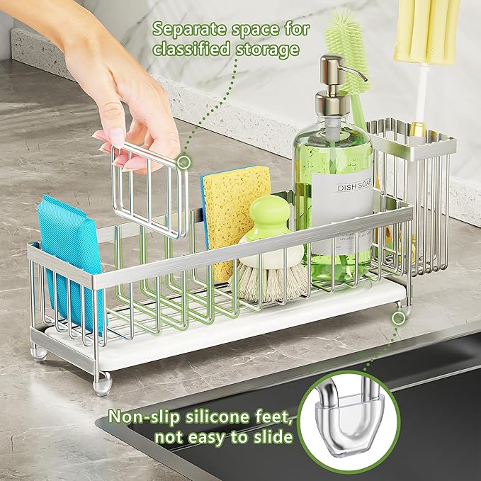 Cisily Extra Large Sink Caddy Organizer