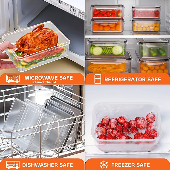 52 PCS Food Storage Container