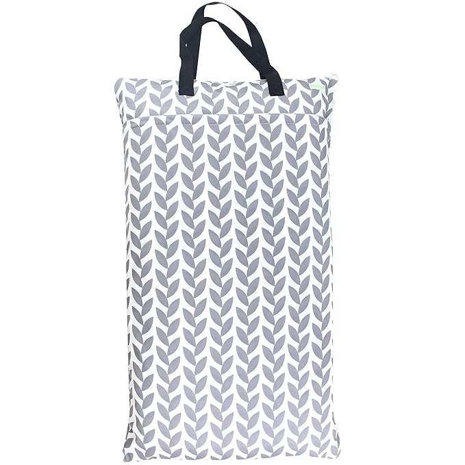 wegreeco Reusable Hanging Wet Dry Cloth Diaper Bag