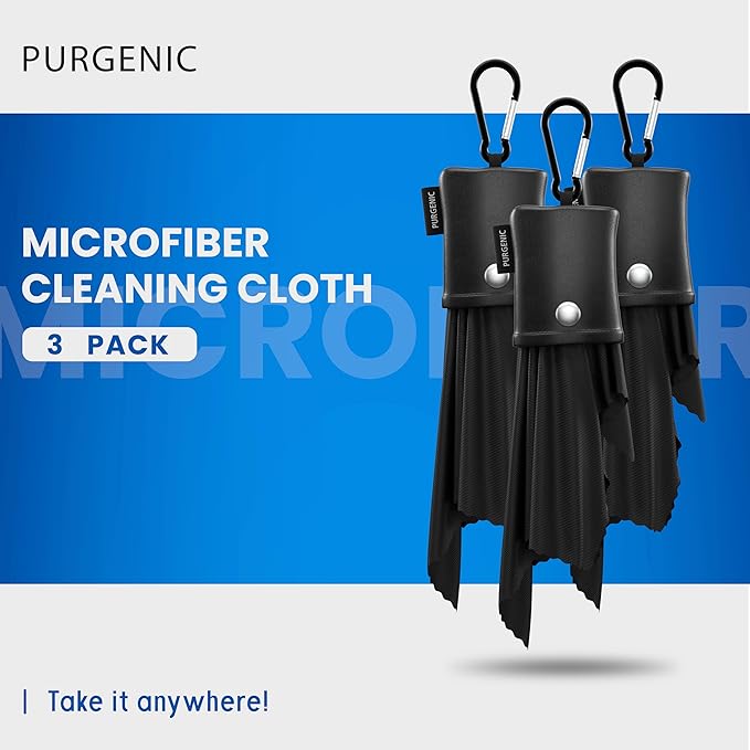 Microfiber Cloth & Glasses Wipes Lens & Glasses Cleaning Cloth
