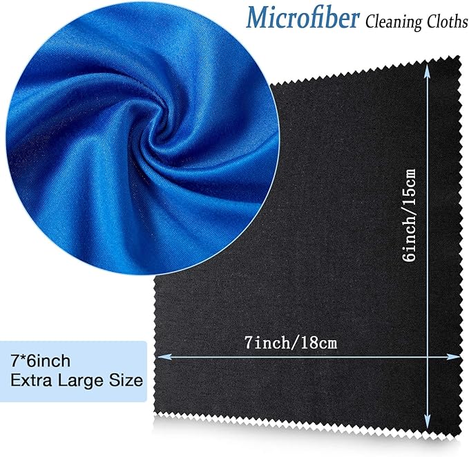 Frienda 50 Pcs Microfiber Cleaning Cloth
