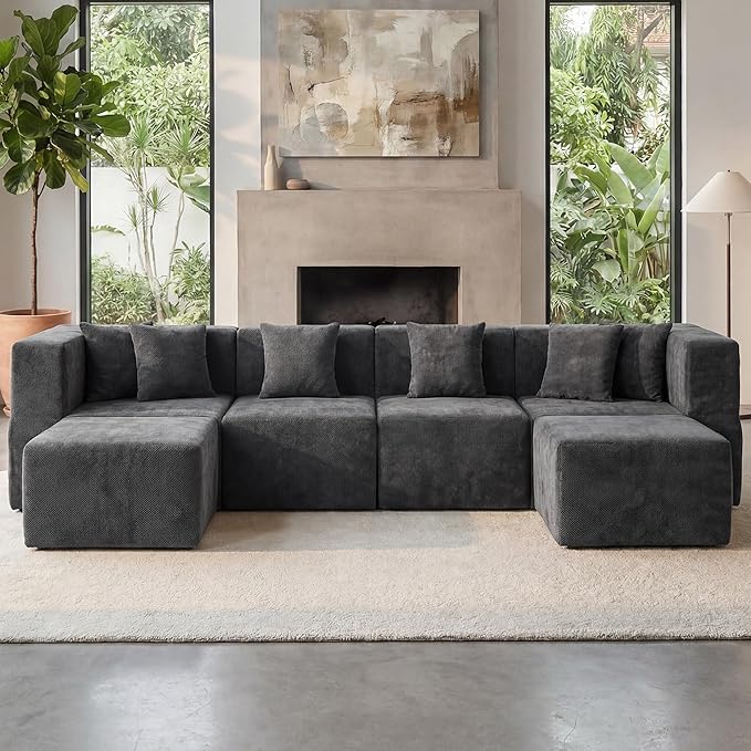 MONVANE Modular Sectional Cloud Couch