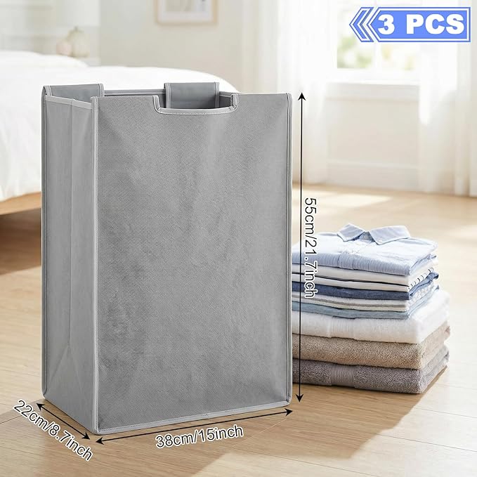 SHENLIU 3 Bag Laundry Sorter Replacement Bags