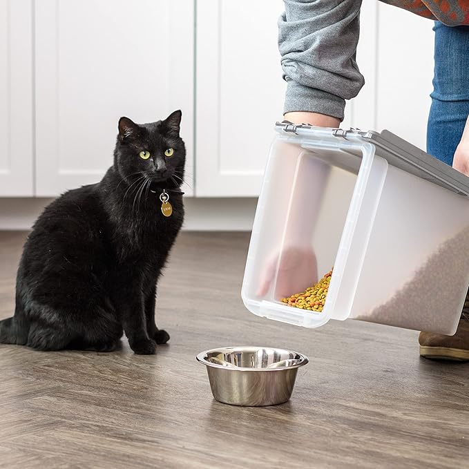 IRIS USA Airtight Dog Food Storage Container, WeatherPro,