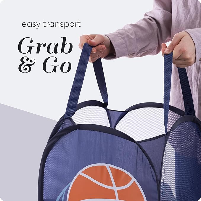 Handy Laundry Collapsible Mesh Pop Up Hamper