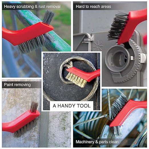Wire Brush Set 3Pcs