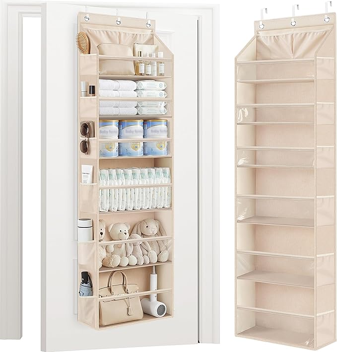 STORAGE MANIAC Over the Door Organizer Large Capacity Hanging Organizer