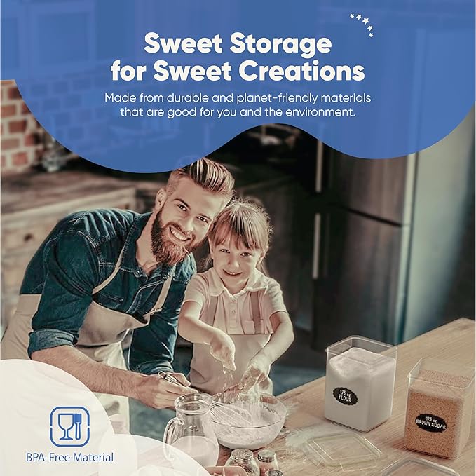 Chef's Path Large Airtight Food Storage Containers