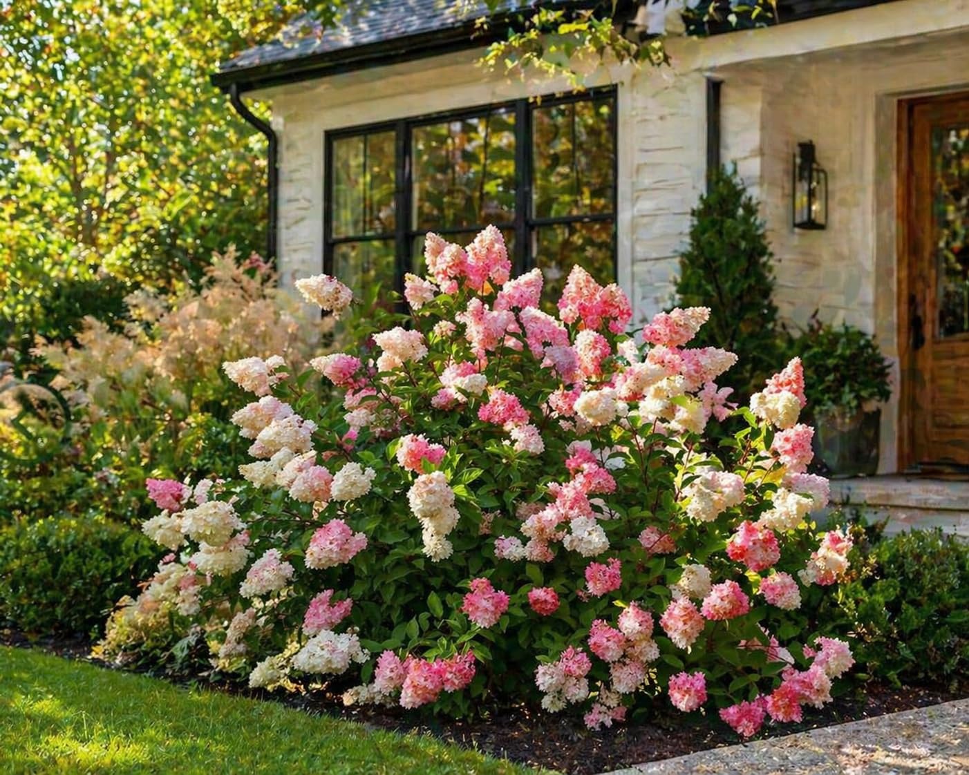 First Editions® Vanilla Strawberry™ Hydrangea Plug – Hydrangea paniculata ‘Renhy’ Starter Plant, Color-Changing White to Pink Blooms, Hardy Flowering Shrub for Garden & Landscape (1)
