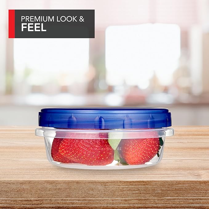 Stock Your Home 8oz Plastic Containers