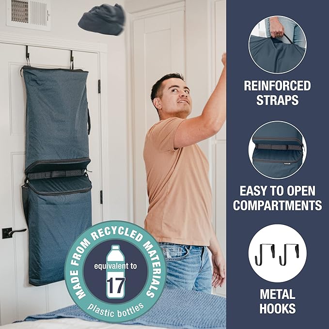 CleverMade Convertible Laundry Hamper Bag