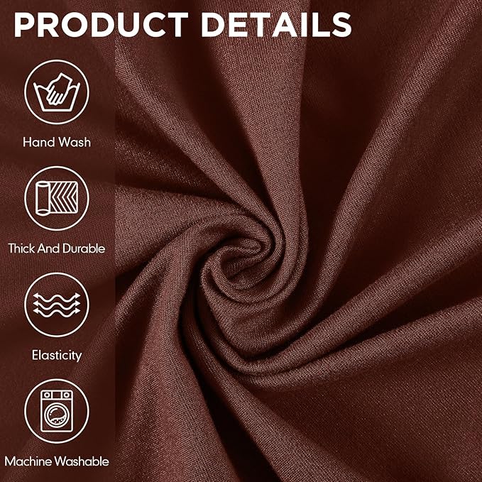 Peryiter 2 Pcs Sofa Covers Couch and Loveseat Covers Set Stretch Sofa Slipcover