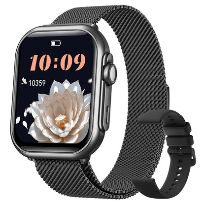 Smart Watches for Women Men, 1.83" HD Smart Watch for Android iPhone with Calls/Messages/Notifications, Sleep/Heart Rate/SpO2/Blood Pressure Monitor, 110+ Sports Modes Fitness Watch, 1000mAh Battery