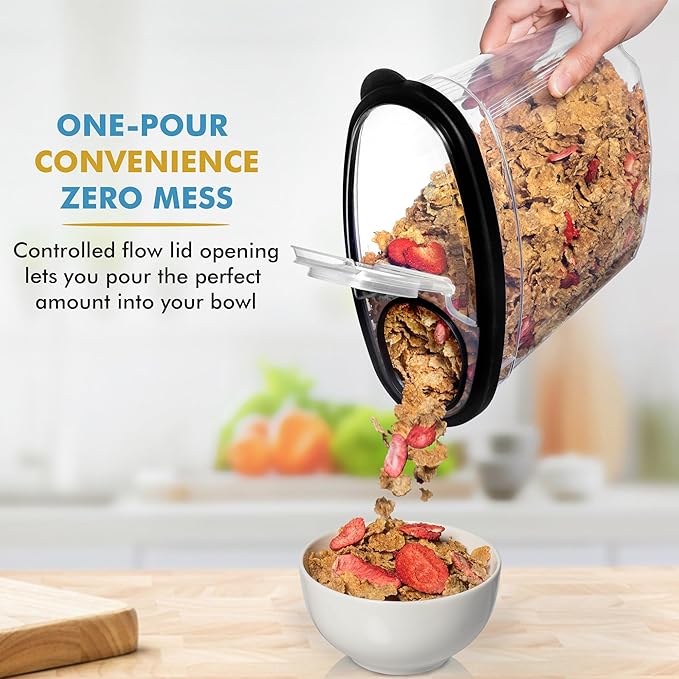Shazo 3 PC Cereal Container Storage Set
