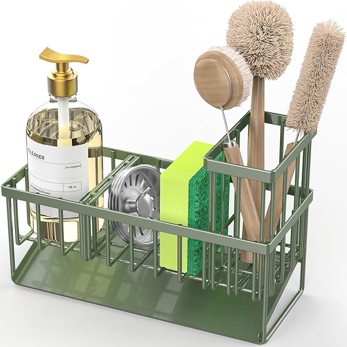 Cisily Kitchen Sink Caddy, Sponge Holder