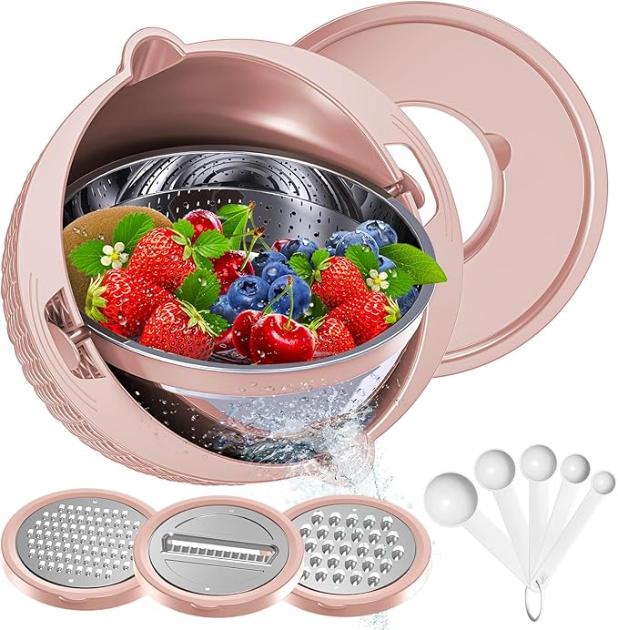 4-1 Colander with Bowl Set