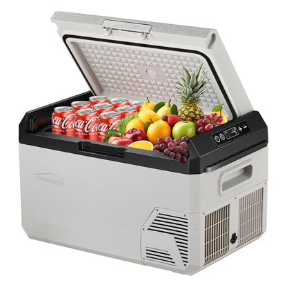12V Car Refrigerator, 22QT Portable Freezer Compressor Cooler with Reversible Door, 100–240V AC / 12V / 24V DC Powered, for Truck Van RV Camper SUV Travel Camping Road Trips Tailgating,-4℉-50℉