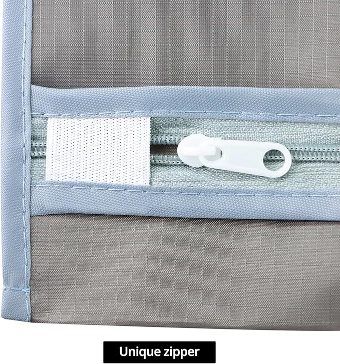 QWORK 2-Pack Hanging Laundry Hamper Bag, Over the Door Laundry Bag Saving
